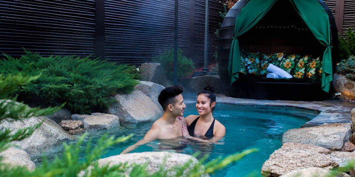 outdoor bathing day spa packages japanese mountain retreat