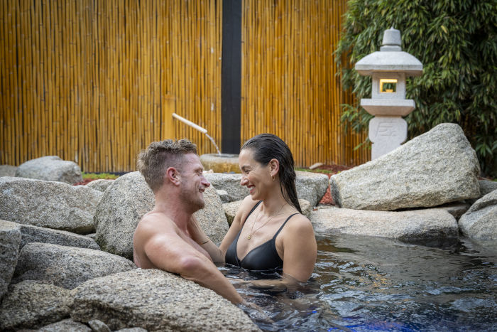lunch date mineral bathing